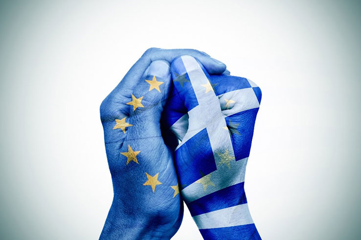 Patesestvieto na Grcija vo EU Tesko do solidarnost no nema nitu dvonasocen pristap