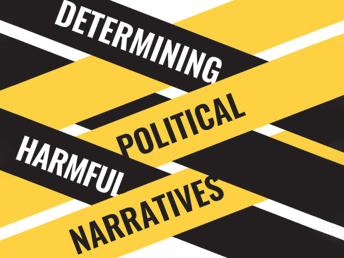 Determining political harmful narrative